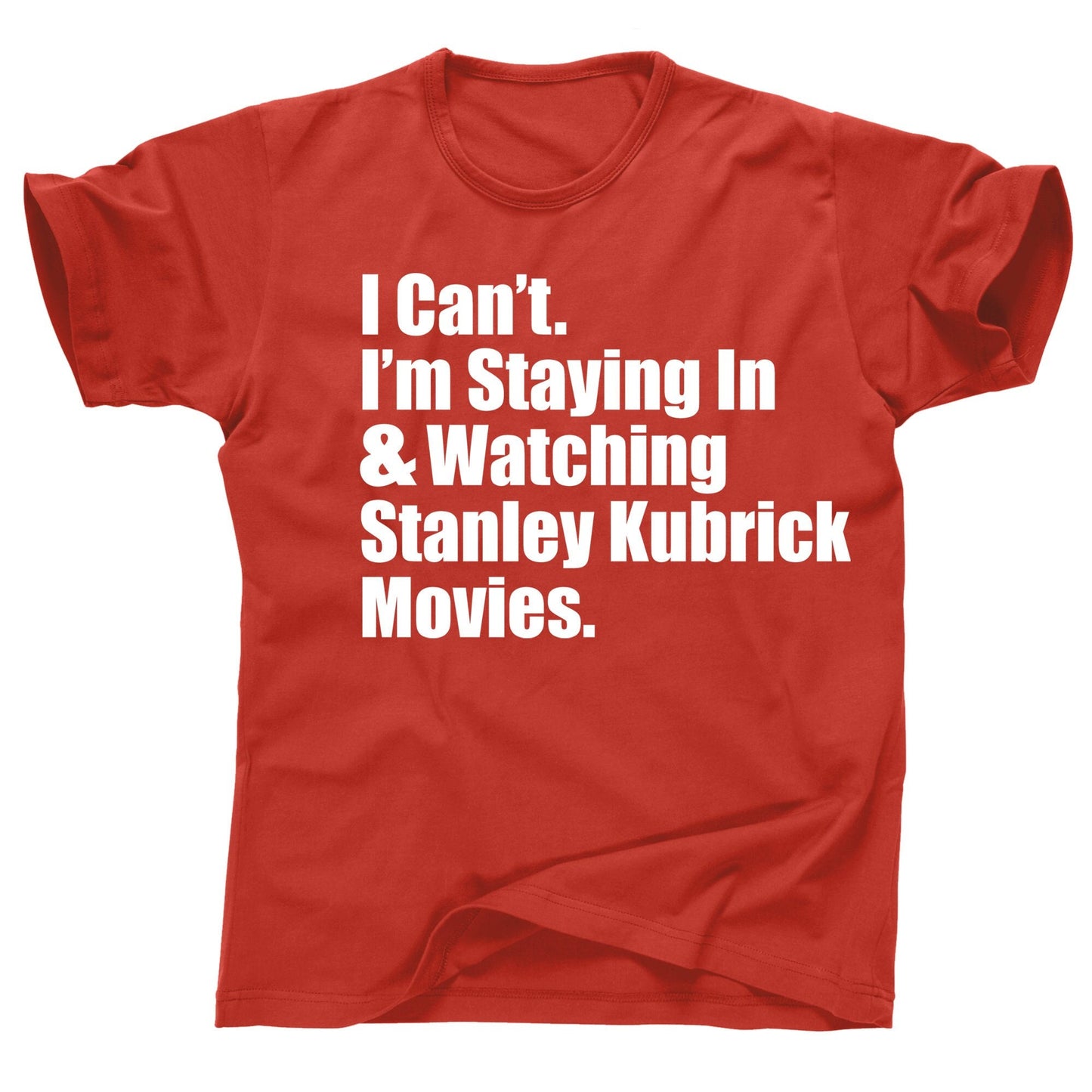 Written Produced Directed by Stanley Kubrick movies films collection film school red rum vintage movie short sleeve crew neck tee t shirt