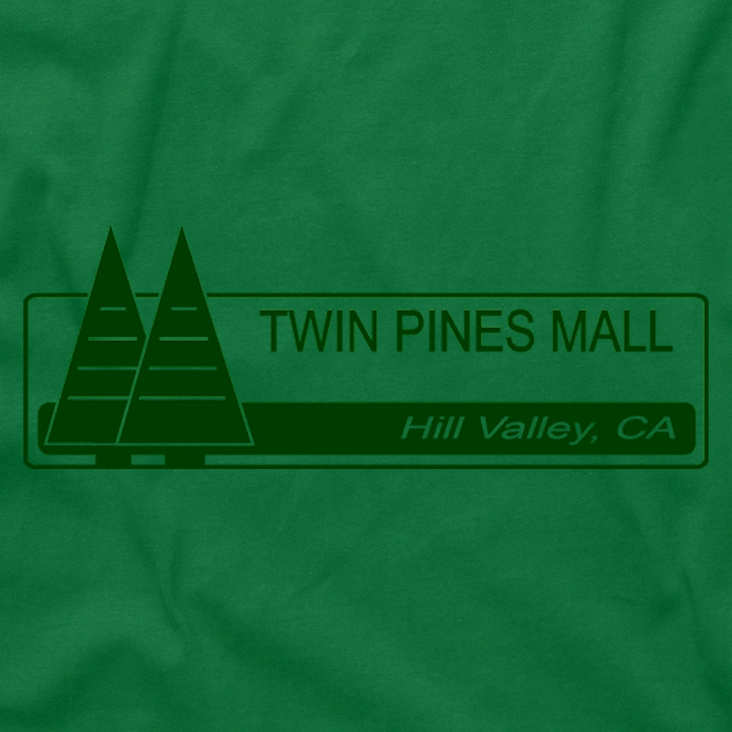 Twin Pines Mall Back to the Future 2 3 1.21 Gigawatts Flux Capacitor Michael J Fox Marty McFly DeLorean 88 mph movie DMC trilogy T Shirt tee