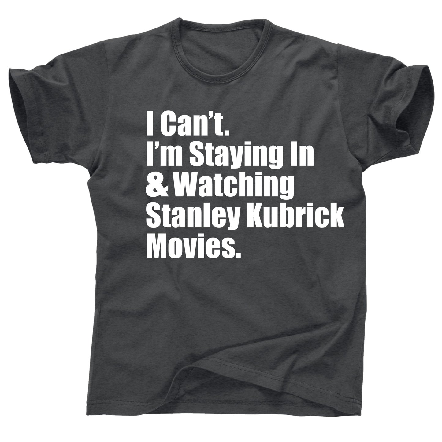 Written Produced Directed by Stanley Kubrick movies films collection film school red rum vintage movie short sleeve crew neck tee t shirt