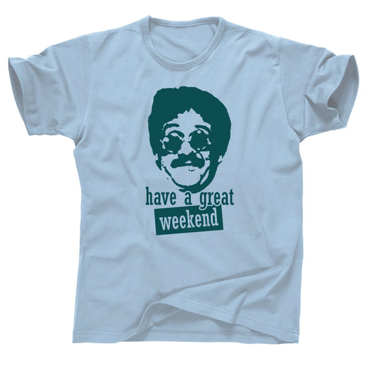 Weekend at Bernies 2 3 Bernie Lomax Have a Great Weekend Summer Rental Beach Week Bum Spring Break 80s Miami Vice retro movie MTV T Shirt