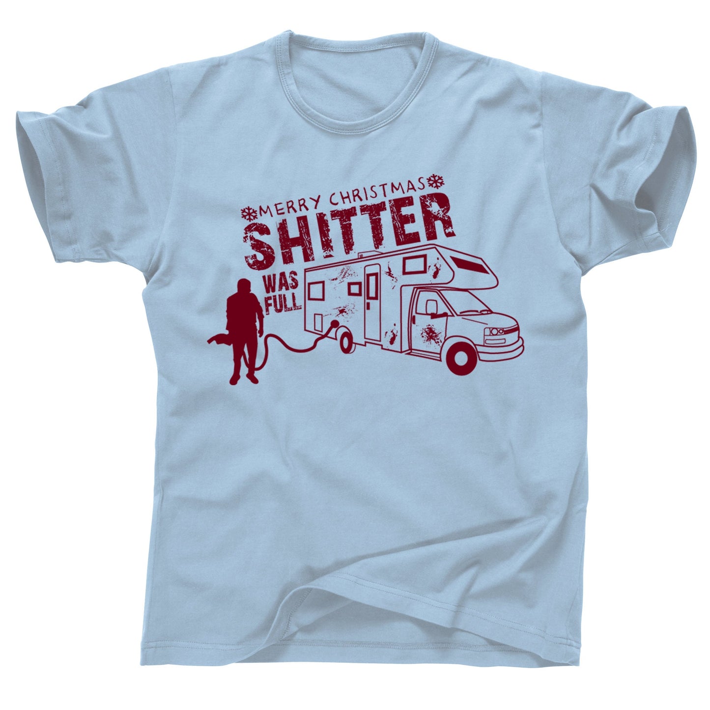 Randy Quaid Cousin Eddie shitter's Shitter Was Full National Lampoons Christmas Vacation Clark Griswold Family Truckster movie Tee T shirt