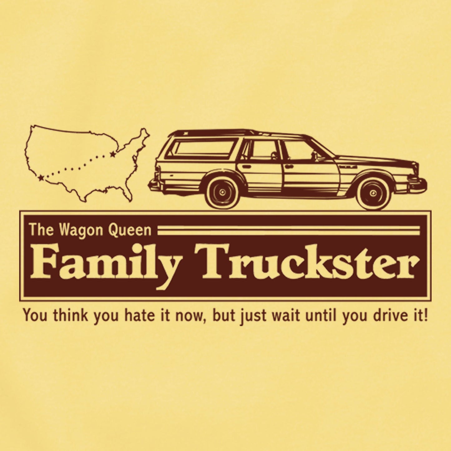 Clark W Griswold Wagon Queen Family Truckster Walley World National Lampoons Christmas Vegas European Vacation Chevy Chase movie Tee T Shirt