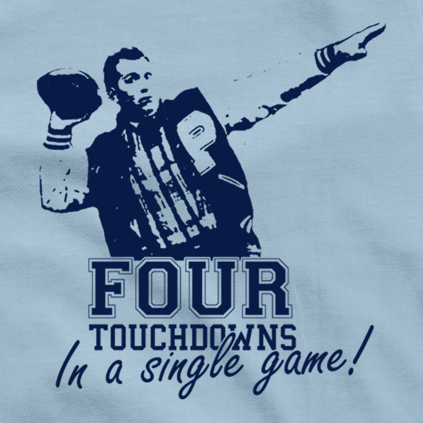 Married with children Polk High School college Football 4 four touchdowns in a single one game Bud Al Peg Kelly Bundy Ed O'neill Tee T Shirt