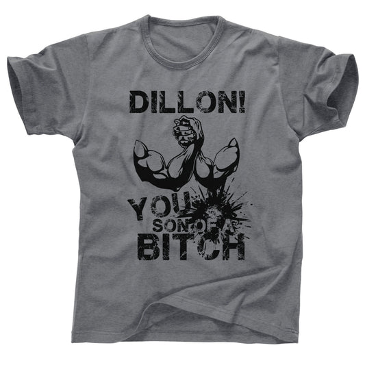 Predator 2 3 4 trilogy Arnold Schwarzenegger Alien VS verses  DILLON You Son of a Bitch Carl Weathers Jesse Ventura the Expendables T Shirt