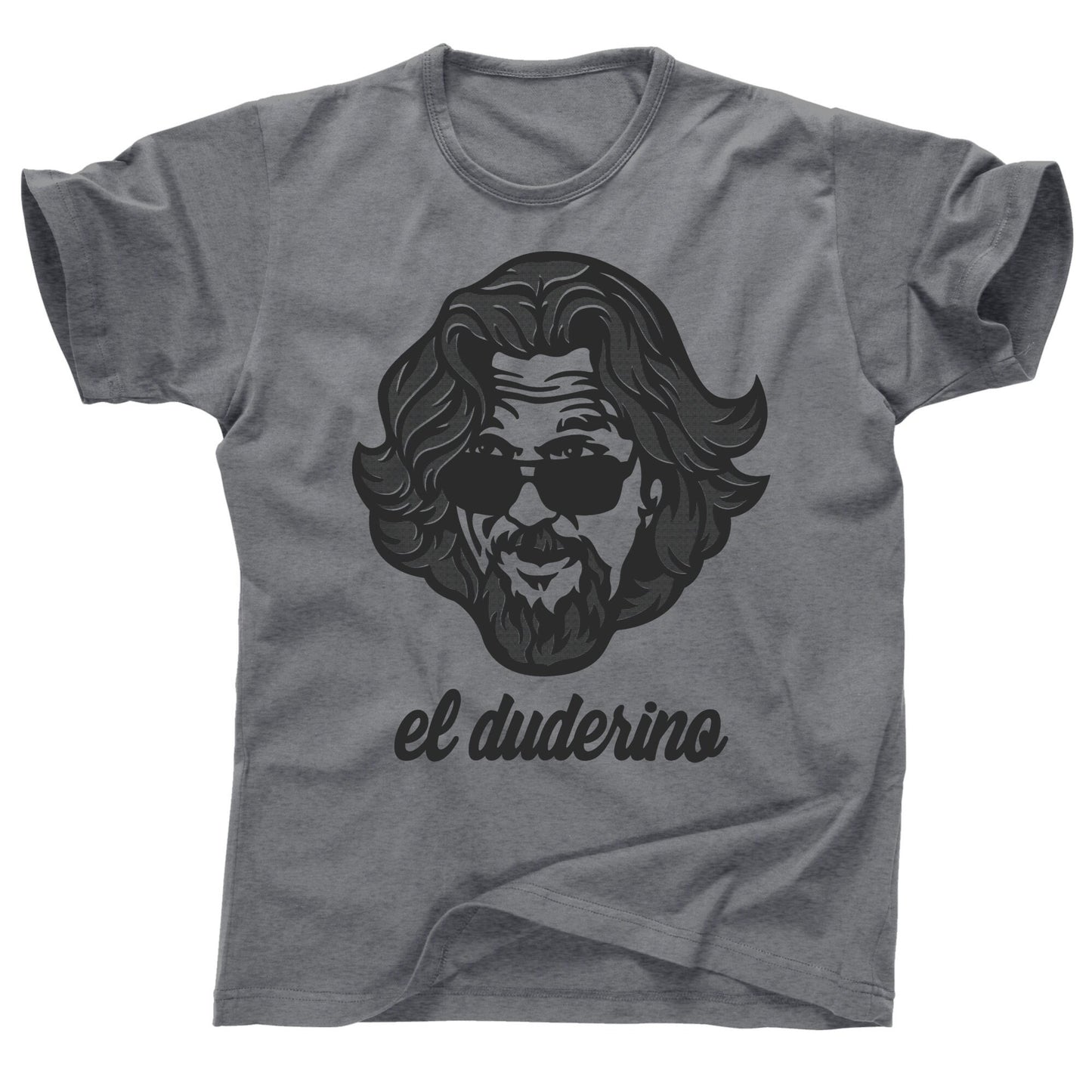 Jeff Jeffrey The Big Lebowski El Duderino Dude bowling ball shoes bag beer belly white russian drinking league smoking weed tee t shirt