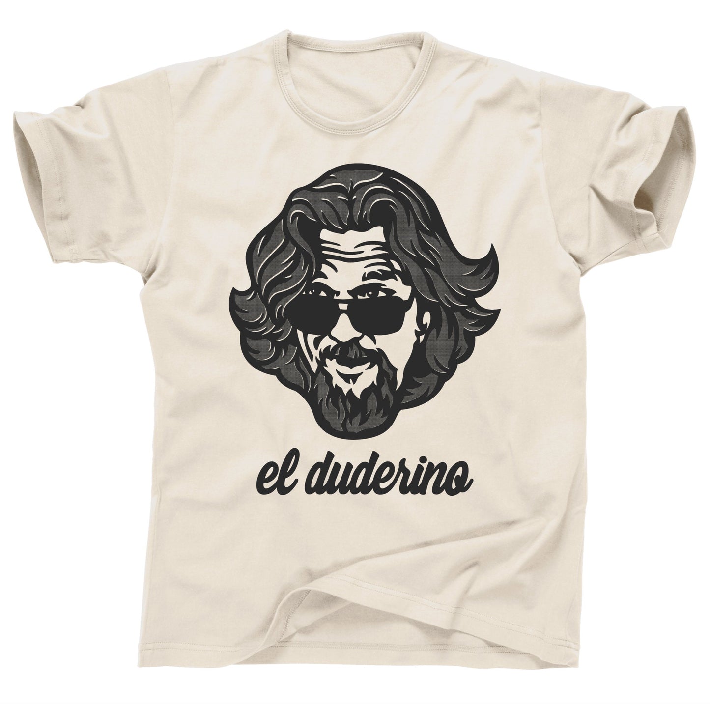 Jeff Jeffrey The Big Lebowski El Duderino Dude bowling ball shoes bag beer belly white russian drinking league smoking weed tee t shirt