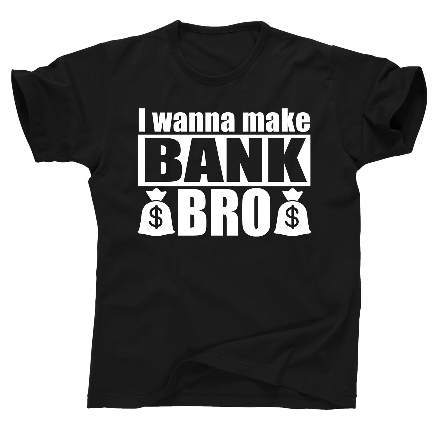 I wanna make bank bro Step Brothers bros movie Brennan Huff Dale Doback cool retro crew neck short sleeve funny drums sequel tee t shirt